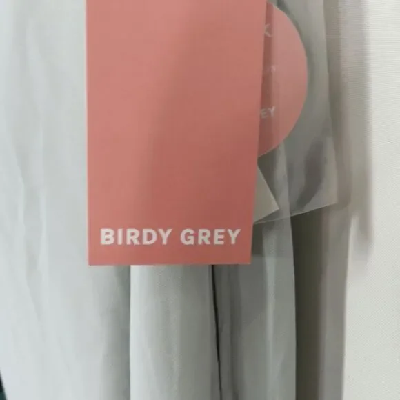 Birdy Grey Dove Gray Spence V-Neck Convertible Dress X-Large - Picture 4 of 8